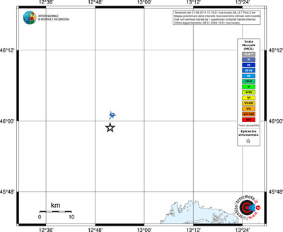 Mappa MCS - territori località