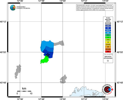 Mappa MCS - territori comuni