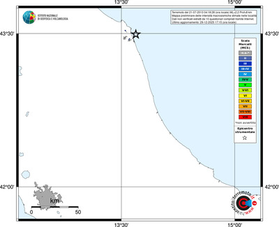 Mappa MCS - territori località