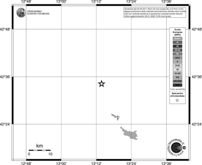 Mappa EMS - territori località