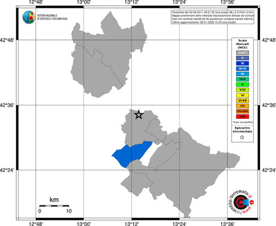 Mappa MCS - territori comuni