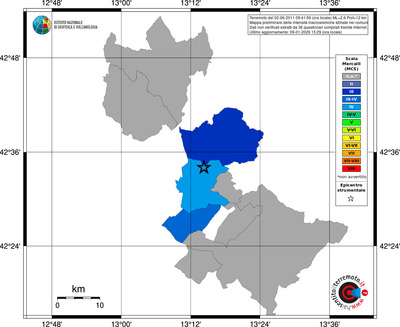 Mappa MCS - territori comuni