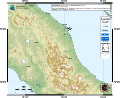 Mappa comuni con almeno 3 questionari