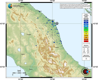 Mappa EMS - località
