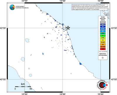 Mappa MCS - territori località
