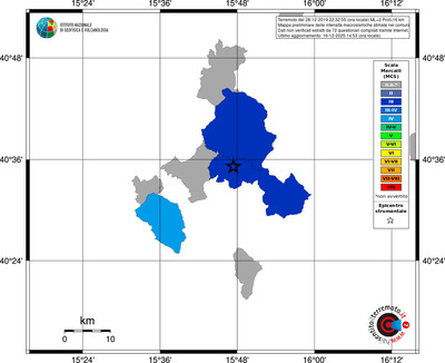 Mappa MCS - territori comuni