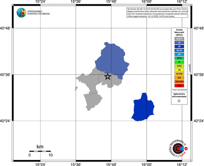 Mappa MCS - territori comuni