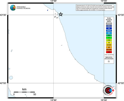 Mappa EMS - territori località