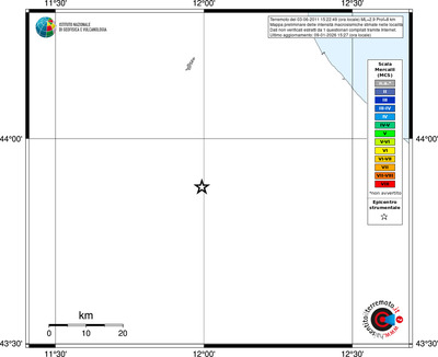 Mappa MCS - territori località