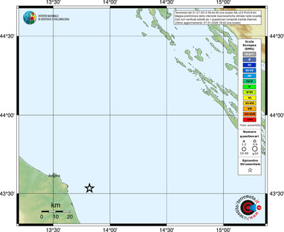 Mappa EMS - località