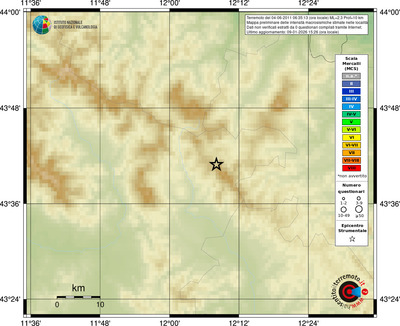 Mappa MCS - località