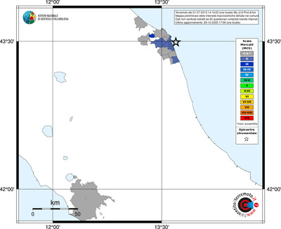 Mappa MCS - territori comuni