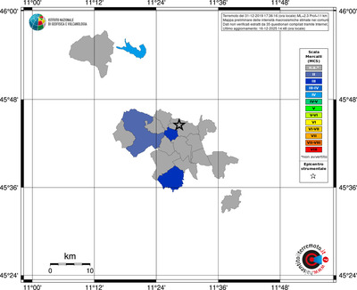 Mappa MCS - territori comuni