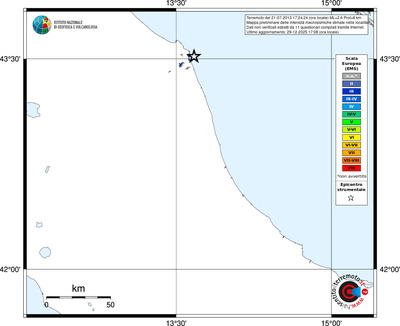 Mappa EMS - territori località