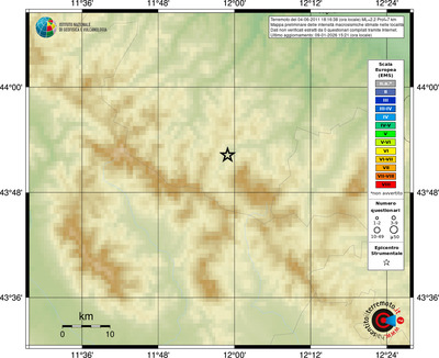 Mappa EMS - località