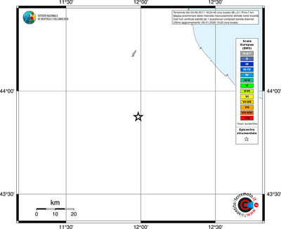Mappa EMS - territori località