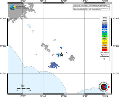 Mappa MCS - territori località