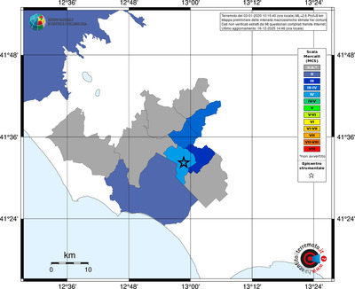 Mappa MCS - territori comuni