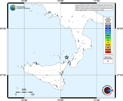 Mappa EMS - territori località