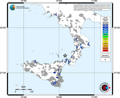 Mappa MCS - territori comuni