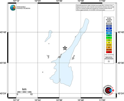 Mappa EMS - territori località