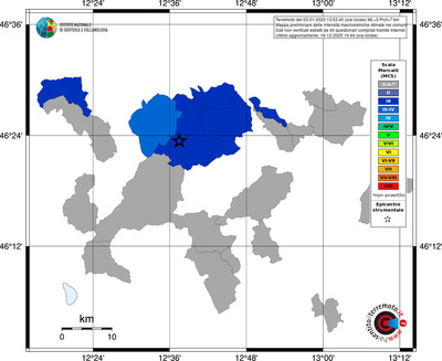 Mappa MCS - territori comuni