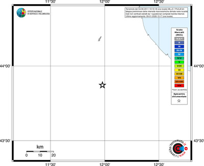 Mappa MCS - territori località