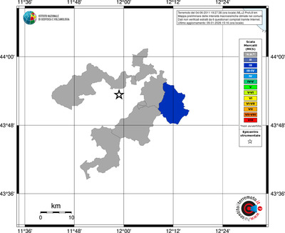 Mappa MCS - territori comuni