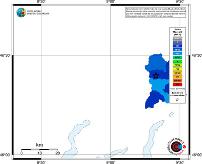 Mappa MCS - territori comuni