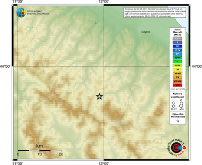Mappa MCS - località