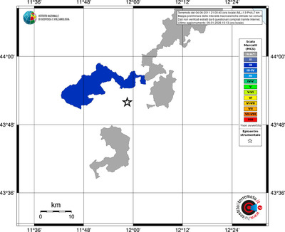 Mappa MCS - territori comuni