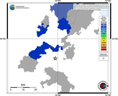 Mappa MCS - territori comuni