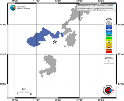 Mappa MCS - territori comuni