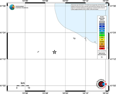 Mappa MCS - territori località