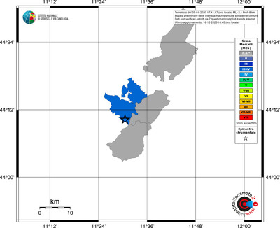 Mappa MCS - territori comuni
