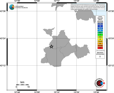 Mappa MCS - territori comuni