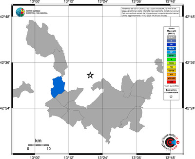 Mappa MCS - territori comuni