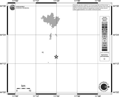 Mappa MCS - territori località