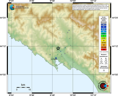Mappa EMS - località