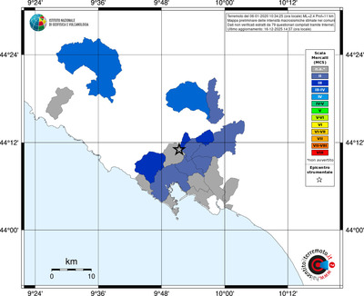 Mappa MCS - territori comuni