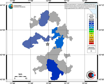 Mappa MCS - territori comuni