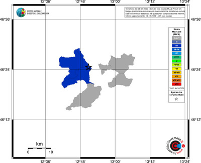 Mappa MCS - territori comuni