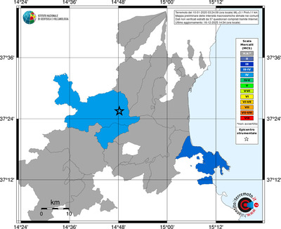 Mappa MCS - territori comuni