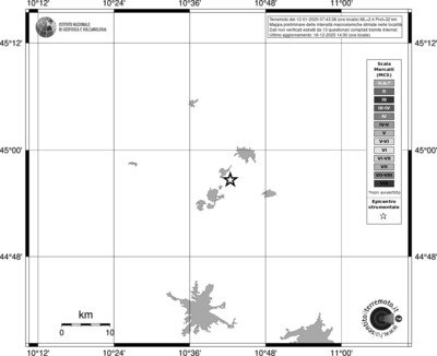 Mappa MCS - territori località
