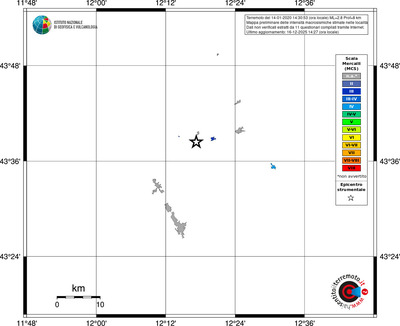Mappa MCS - territori località