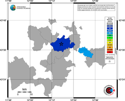 Mappa MCS - territori comuni