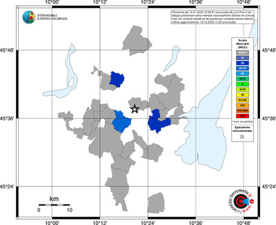 Mappa MCS - territori comuni