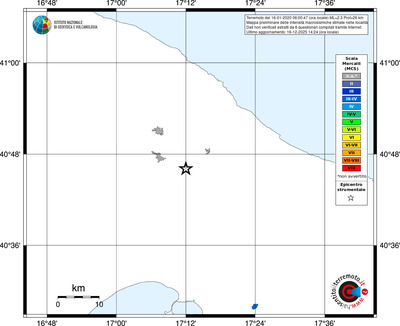 Mappa MCS - territori località