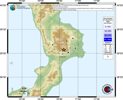 Mappa comuni con almeno 3 questionari