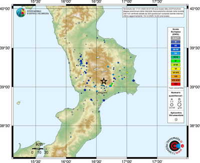 Mappa EMS - località